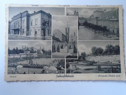 D199407  Székesfehérvár  - 1930-40 k - Strand, Országzászló, Prohászka Ottokár park, Püspöki palota