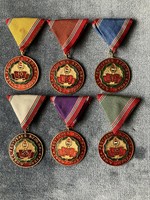 Service Medal row (10, 15, 20, 25, 30, 35) award