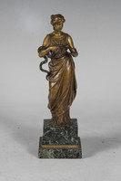 Bergmann - "Cleopatra" bronz figura
