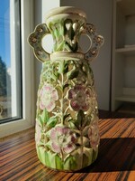 Art nouveau ceramic vase by Emil Fischer, circa 1900