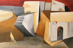 Contemporary oil painting. Soós edina: a premonition of change