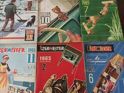 1965 JÚNIUS/EZERMESTER/ SZÜLETÈSNAPRA/KARÀCSONYRA/könyv/ újság/ kèpregèny/