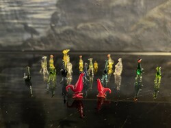Üveg állat miniatúrák