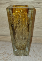 Ingrid glass vintage mid century artistic glass vase