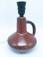 Retro ceramic lamp, lamp body, marked circle, 24.5 cm high