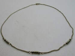 Beautiful small antique silver necklace