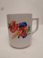 Zsolnay poppy mug
