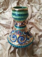 Deruta ceramic candle holder