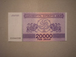 Grúzia-20 000 Laris 1994 UNC