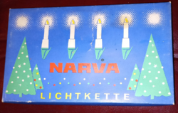 Retro narva (gdr) type Christmas tree burner line