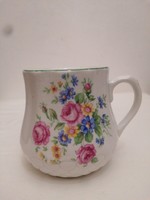Kispest porcelain pot-bellied mug