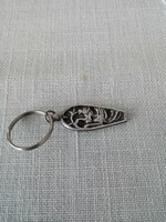 Copie marked silver-plated key chain - Celtic horse???