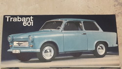 Ddr, trabant vintage car brochure, retro