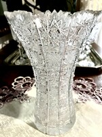 Beautiful crystal vase