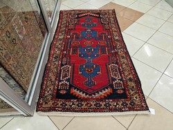 Iranian hamadan 110x210 cm hand-knotted wool Persian rug mz212