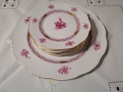 Herend apponyi pattern cake set