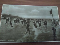 Norderney, beachgoers, stamped in 1927