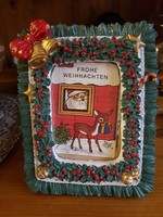 Christmas photo frame