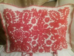 Old Kalotaszeg embroidered decorative cushion cover