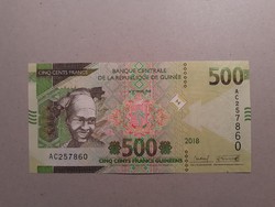 Guinea-500 Francs 2018 UNC