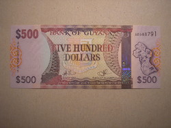 Guyana-500 dollars 2011 oz