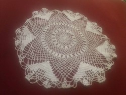 Old lace tablecloth