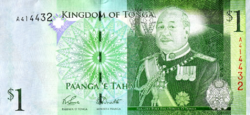 Kingdom of Tonga 1 pa'anga 2009 unc