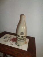 Zsolnay round-stamped, Pannonian beer glass 0.48 l and 24 cm high