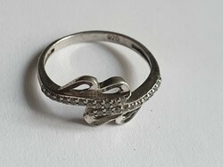 Women's silver ring