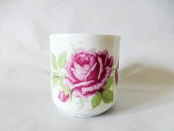 Zsolnay antique mini rose mug