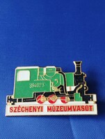 Széchenyi museum railway badge