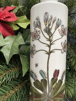 Rare! Fabulous vintage portmeirion botanic garden porcelain stretching tree, rolling pin with butterflies and flowers