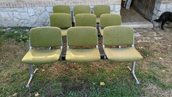 Wiesner Hager hármas ülés, szék (3*3 db)