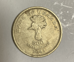 2003. Uganda 500 shilling  (160)