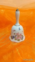 Porcelain bell with flowers