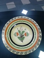 Retro ceramic wall plate