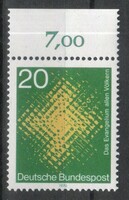 Postal clean bundes 1807 mi 647 EUR 0.40