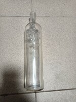 Braun testvérek régi likőrös üvege gyűjtői darab!