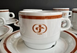 Alföldi vitrin Taverna 6 személyes kávéskészlet Uniset Belvárosi Vendéglátóipari Vállalat