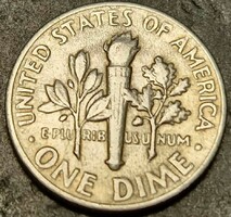 1 dime, 1967., ﻿Roosevelt Dime