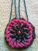 Crochet necklace