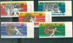 1976. Olympic medalists series** 3156-60