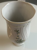 Hollóházi Erika mintás porcelán váza