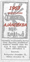1963 január 8  /  Népszabadság  /  Ssz.:  25460