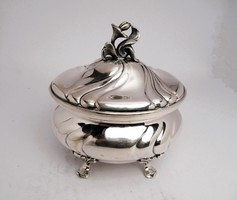 Very nice antique. Silver sugar bowl, c 1930-40