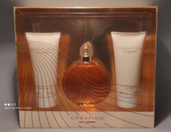 Vintage creation Ted Lapidus set in box perfume + body lotion + shower gel gift set