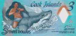 Cook Islands $3 2021 oz