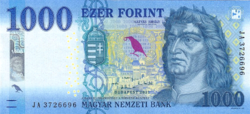 1000 forint 2021 UNC