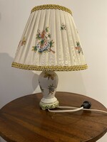 Herendi porcelán Viktória mintás asztali lámpa