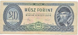Magyarország 20 forint 1980 FA G